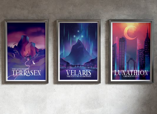 Why the Settings of Sarah J. Maas Books Make the Perfect Fantasy Art Inspiration