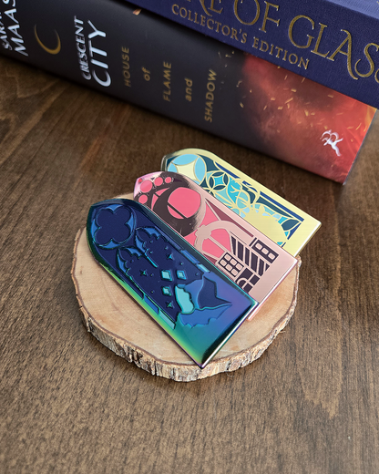 SJM Book Series Stained Glass Enamel Pin FULL SET (PREORDER)