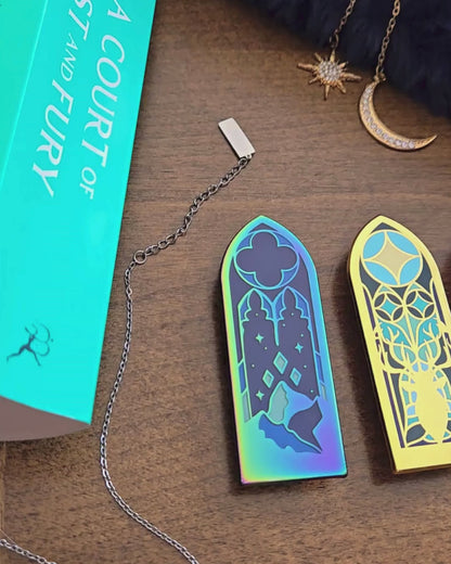 SJM Book Series Stained Glass Enamel Pin FULL SET (PREORDER)